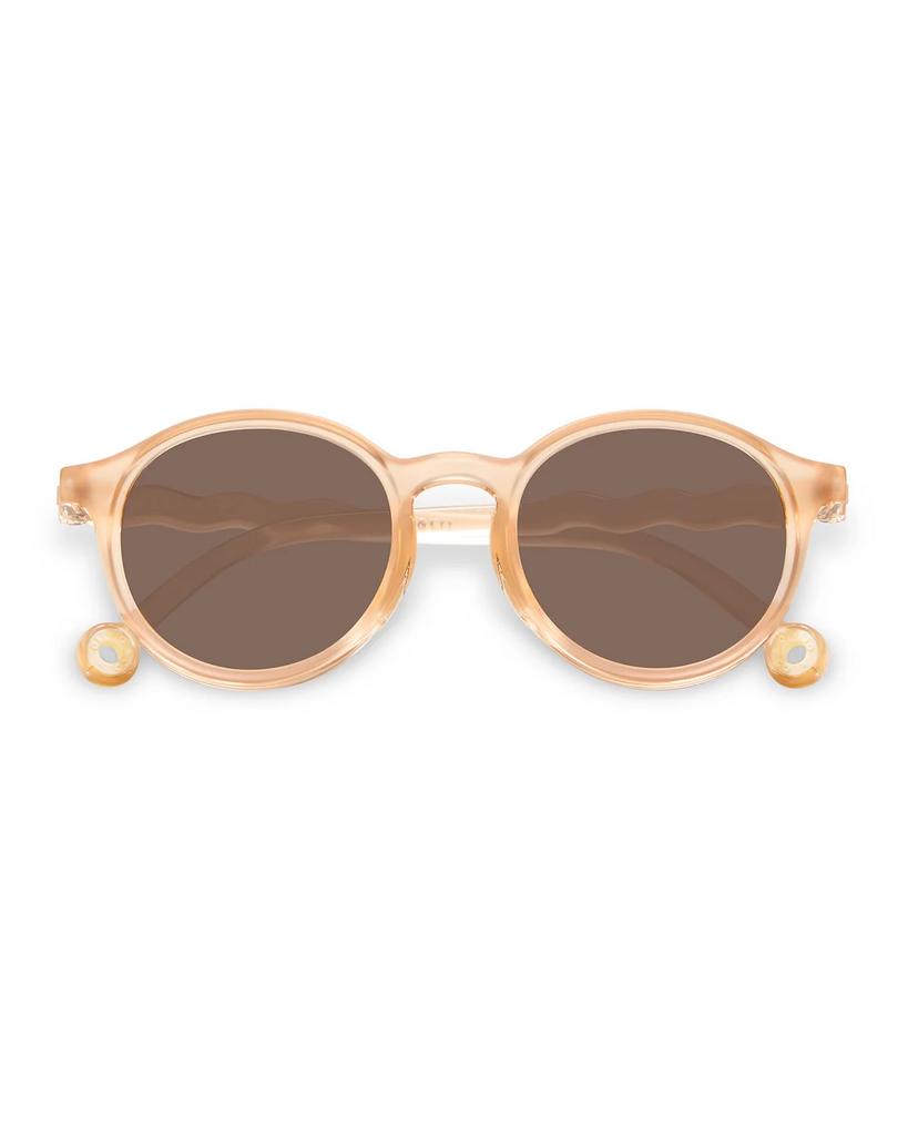Очки JUNIOR Oval Sunglasses-Breakfast Art-Apricot