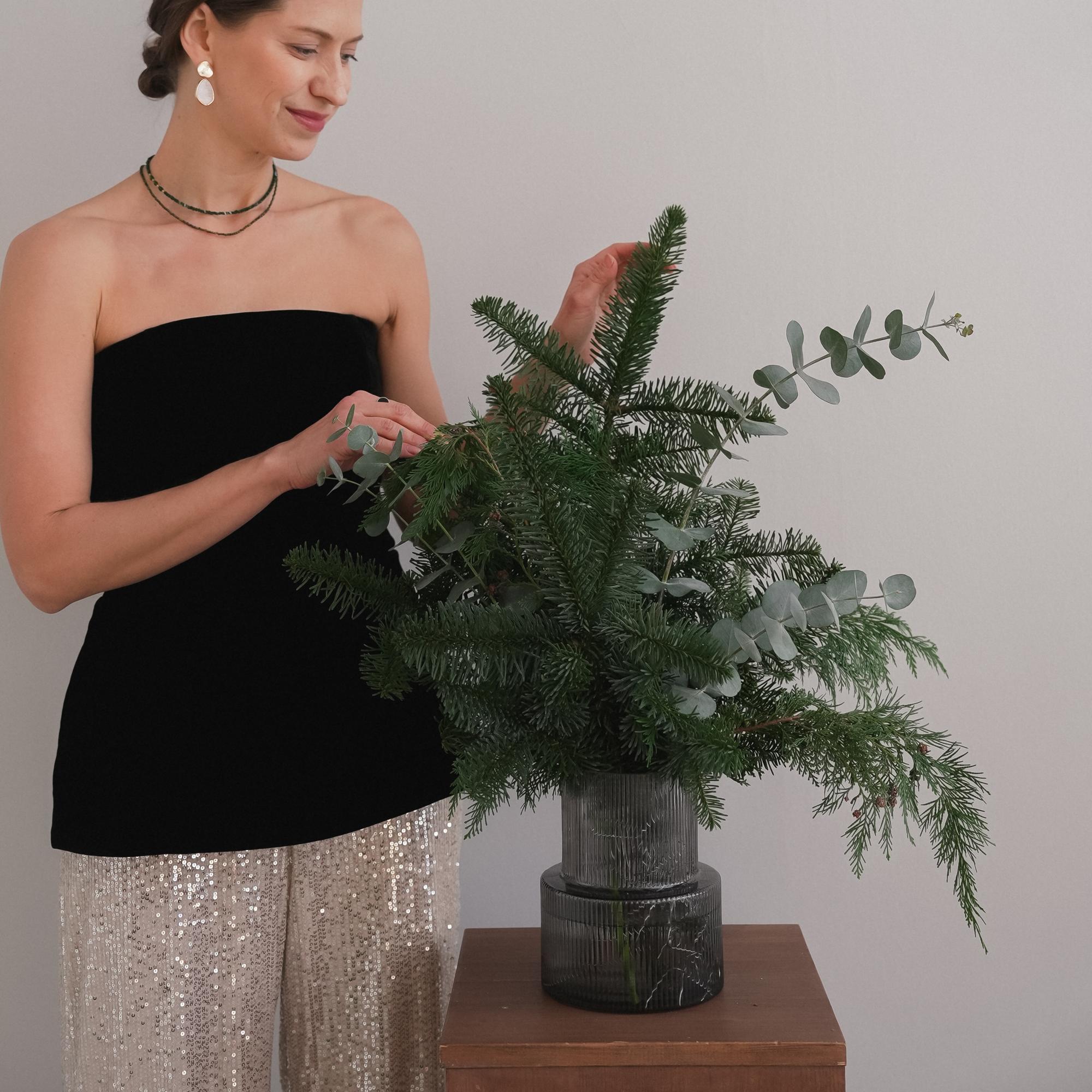 Композиция в вазе Северный ветер