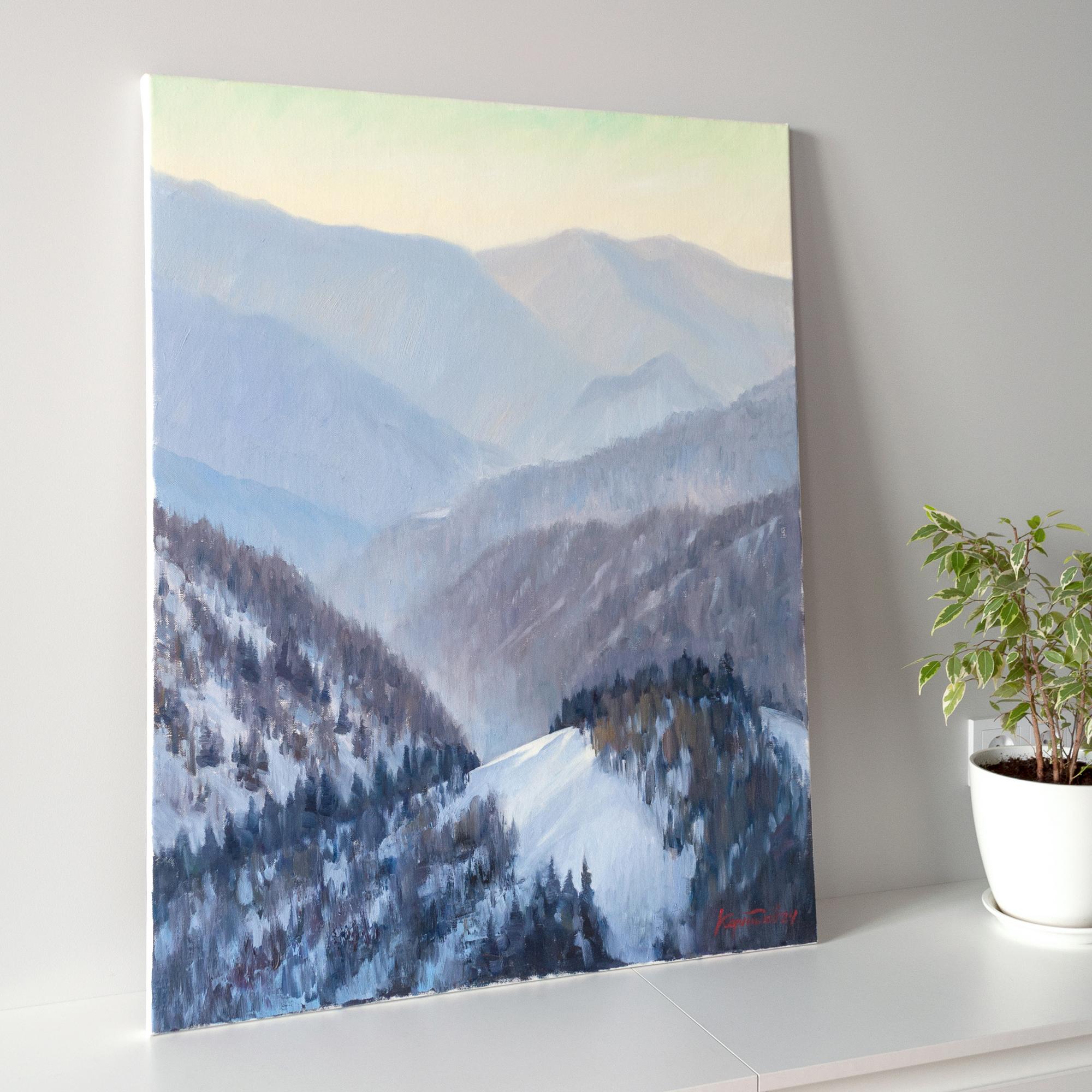 Горный воздух. 90х70см