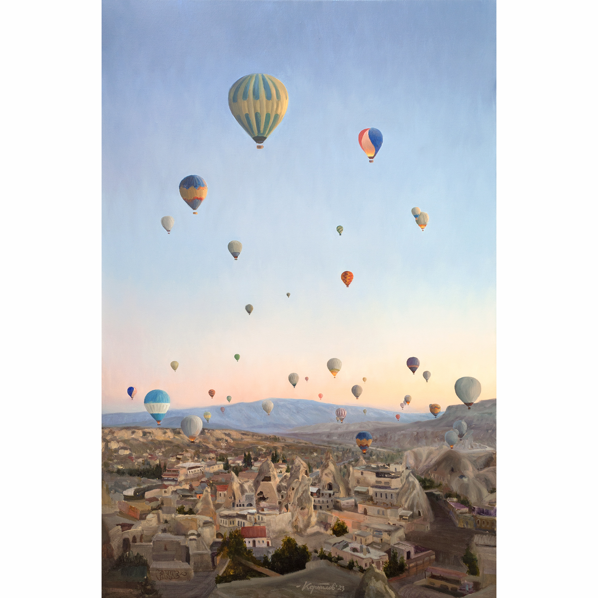 Каппадокия. 120х80см