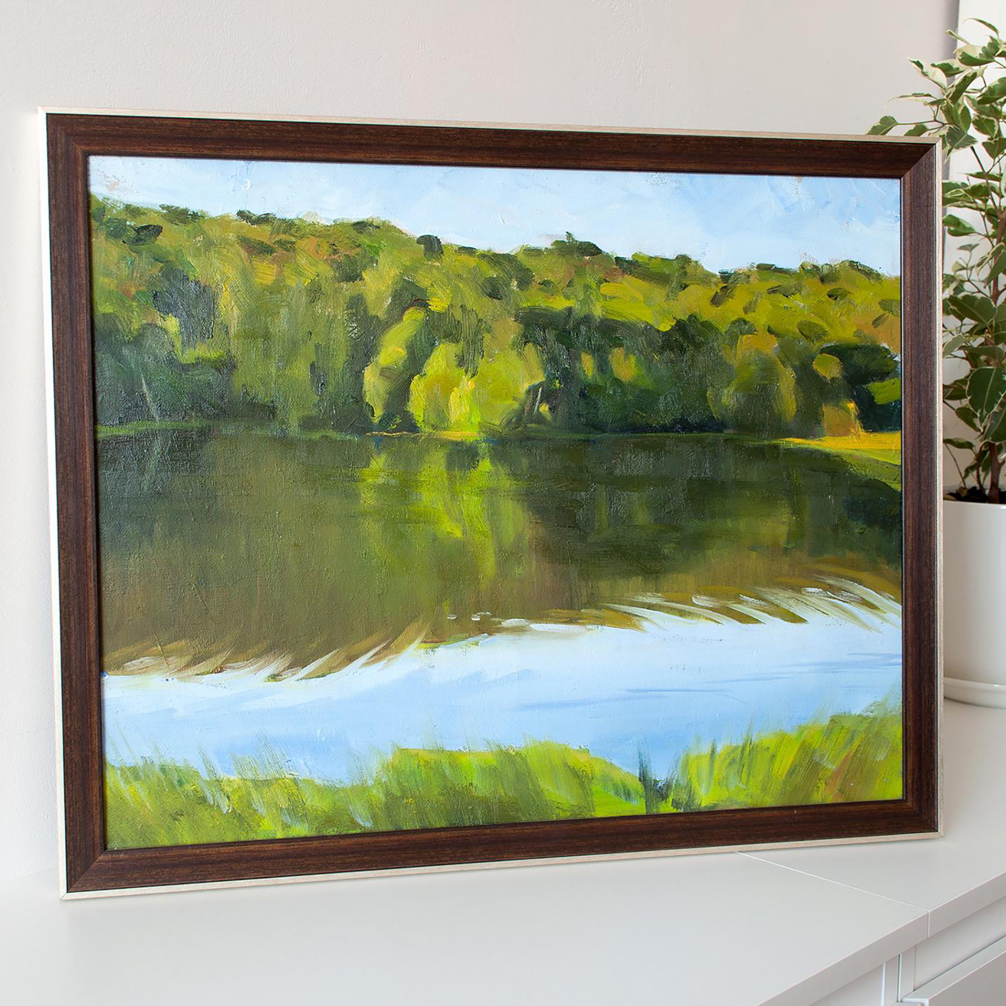 Отражение. 40х50см