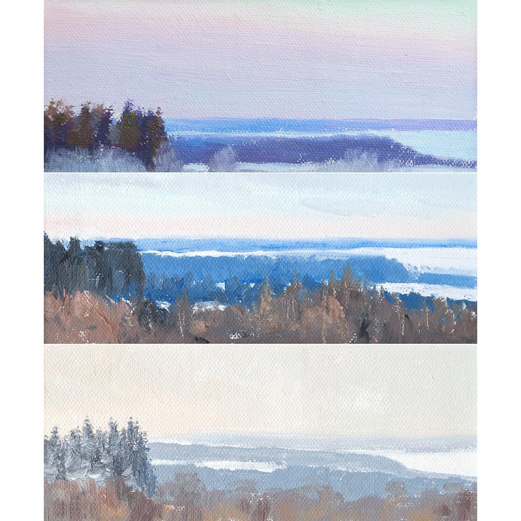 Зимний день