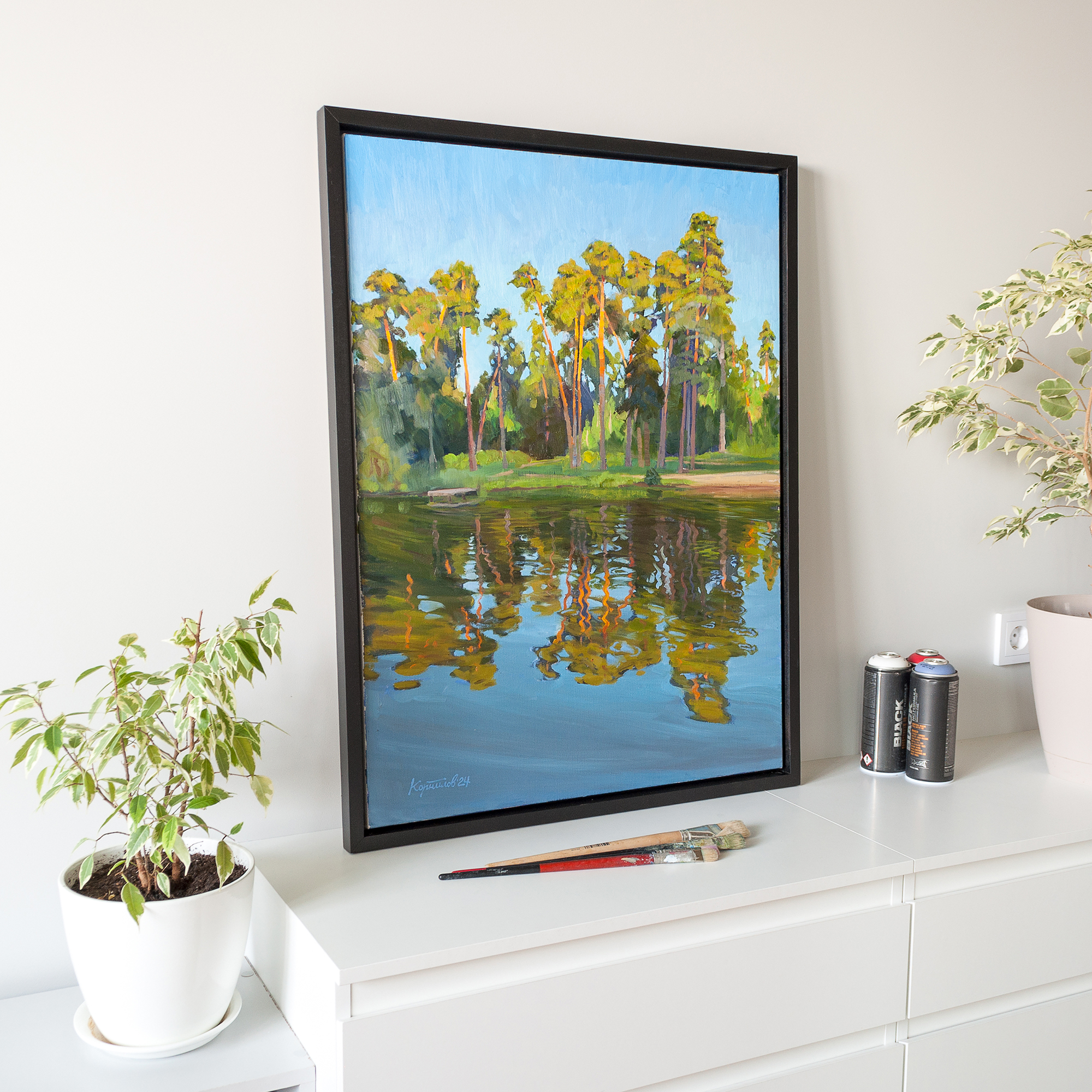 Заветы. Серебрянка. 80х60см