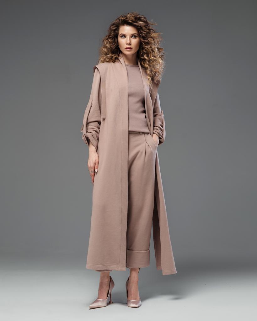 Кардиган  (пудровый)