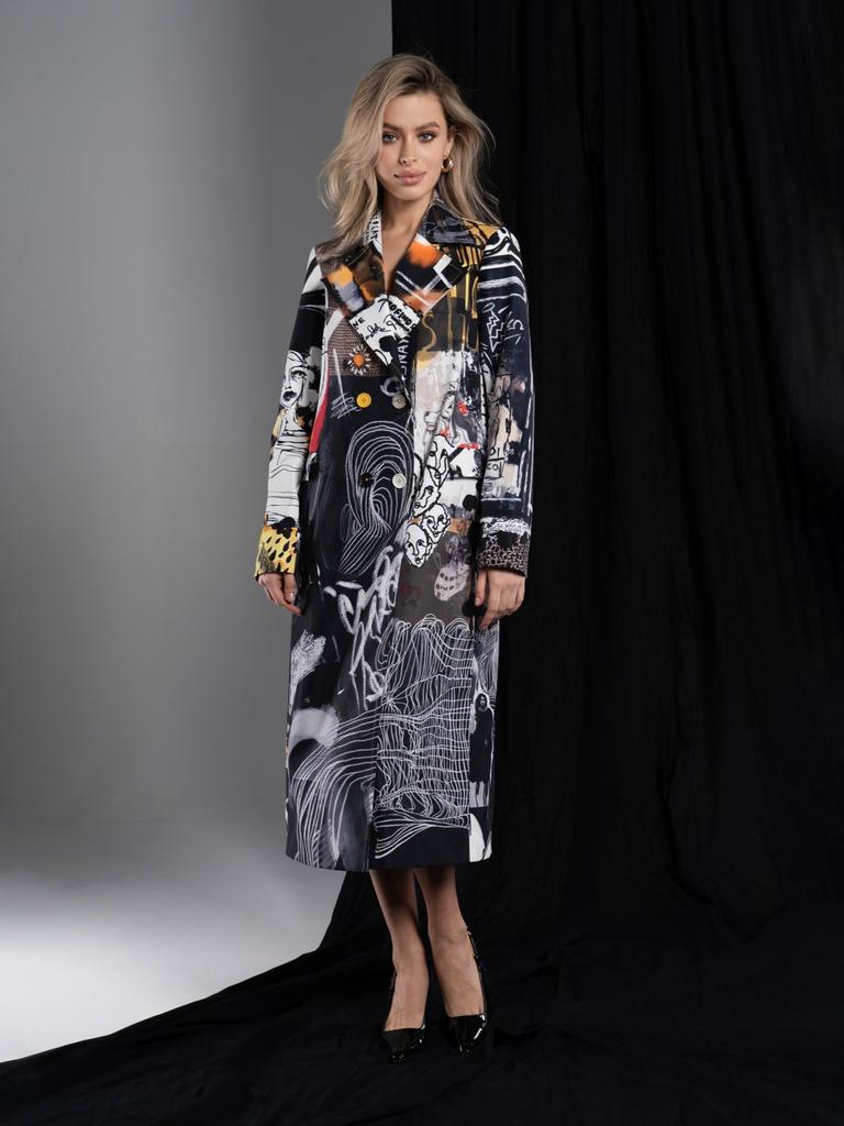 Плащ Samo (принт)