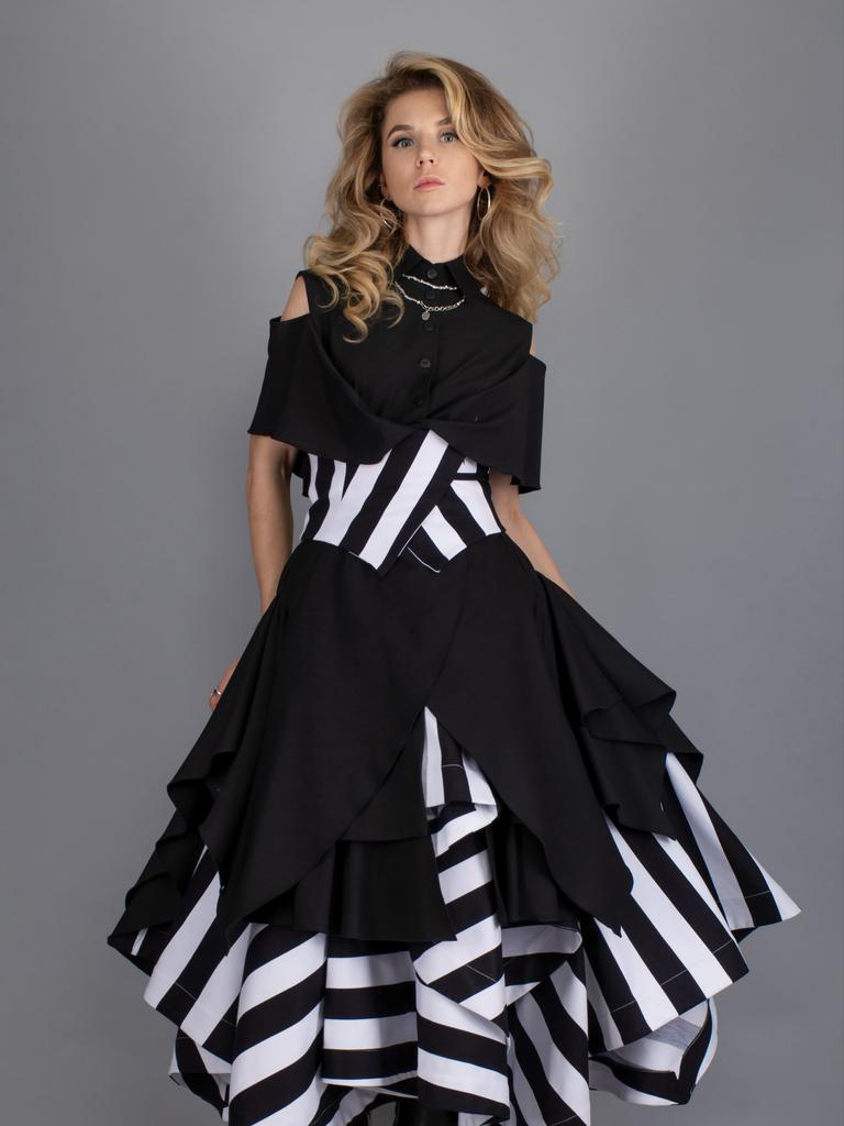 Платье + юбка + пояс