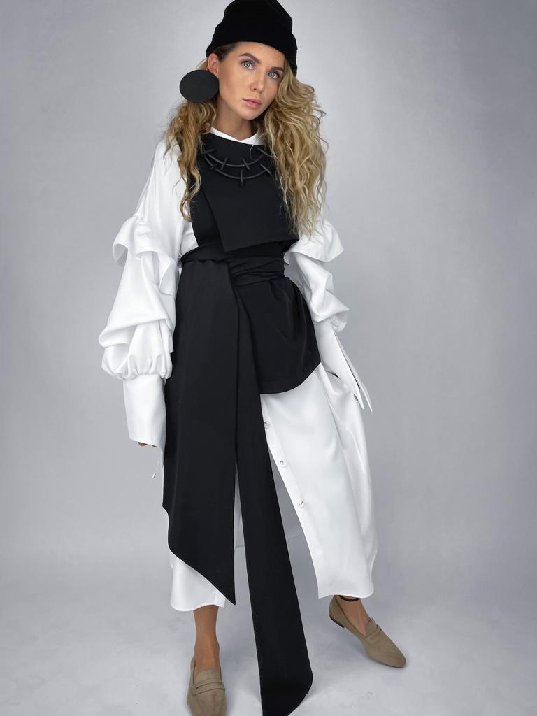 Платье + рубашка-трансформер + пояс