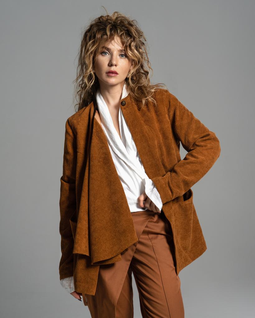 Жакет Verse (терракотовый)