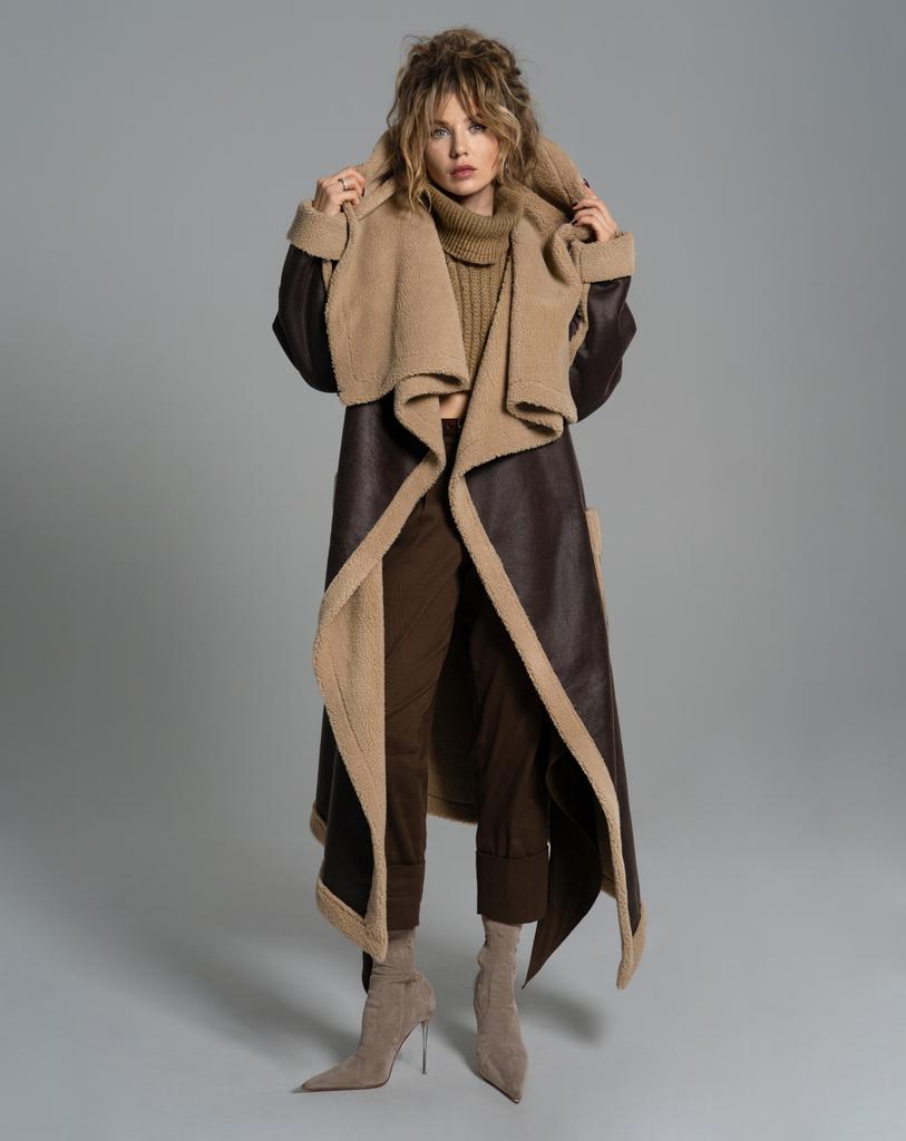 Дубленка (коричневый)