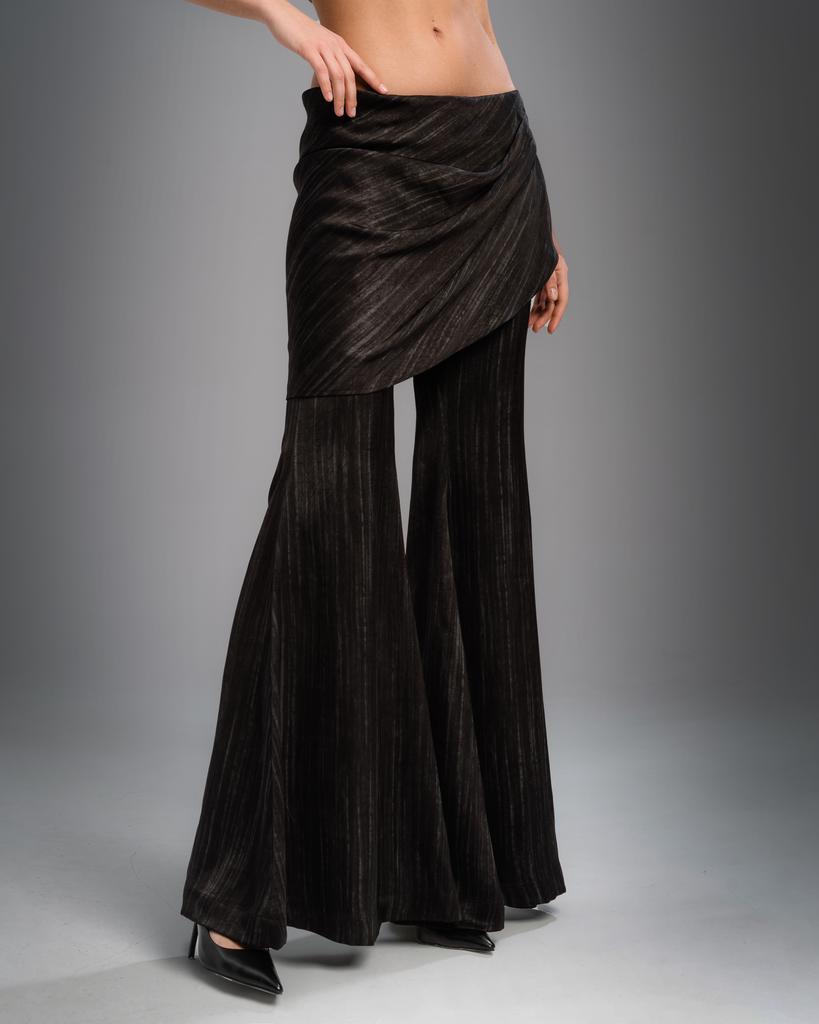 Брюки Castle (черный/полоска)