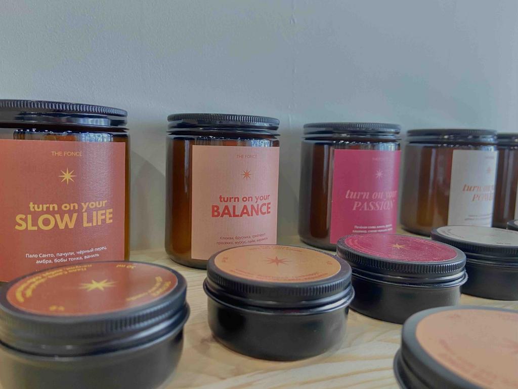 Соевые свечи в стекле