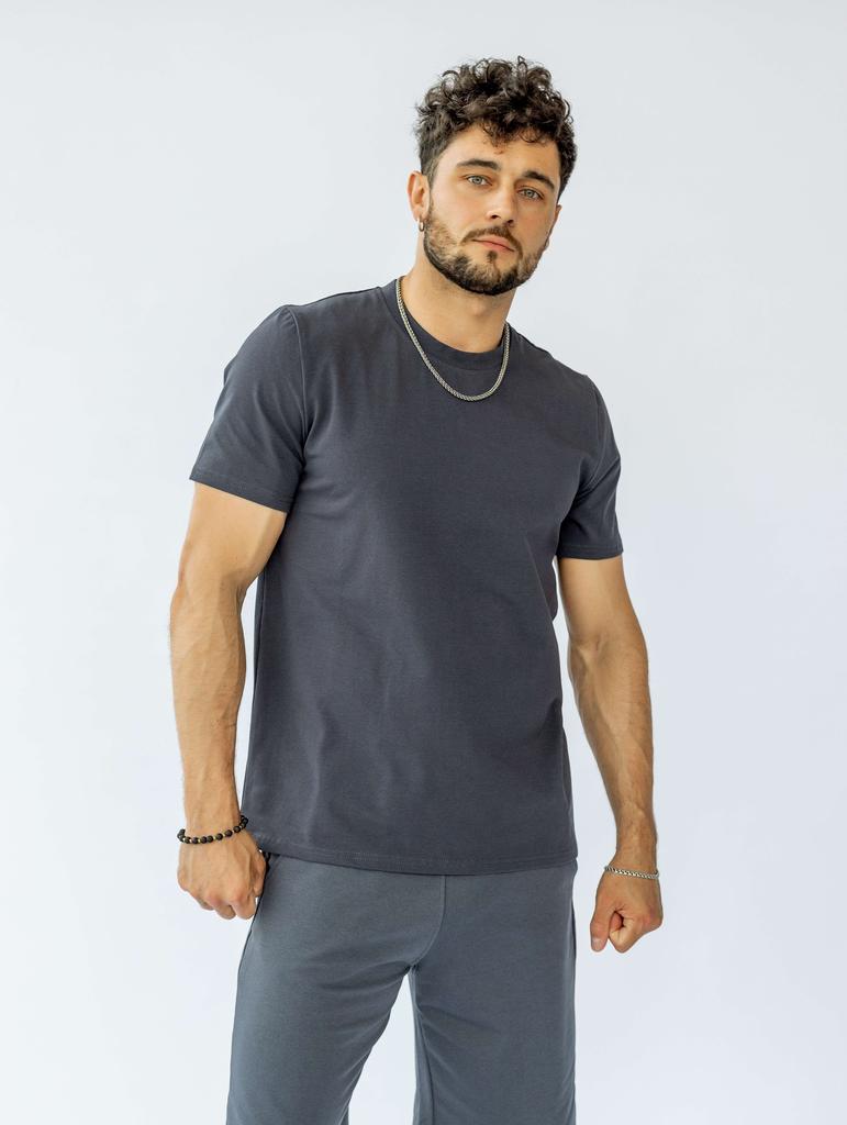 Футболка БЕЙС МЕН/BASE MEN Графит