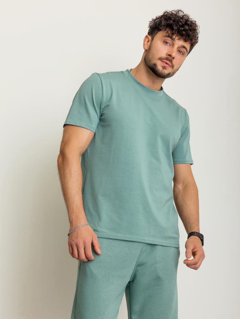 Футболка BASE MEN Св. изумруд