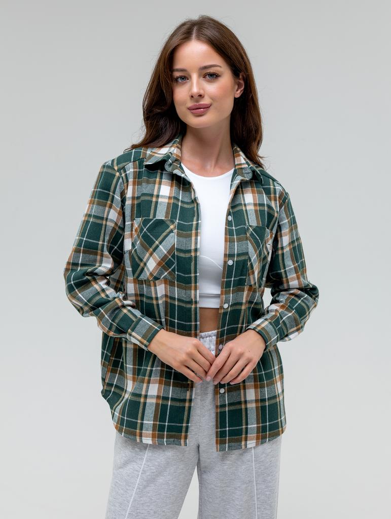 Рубашка PLAID Зеленый