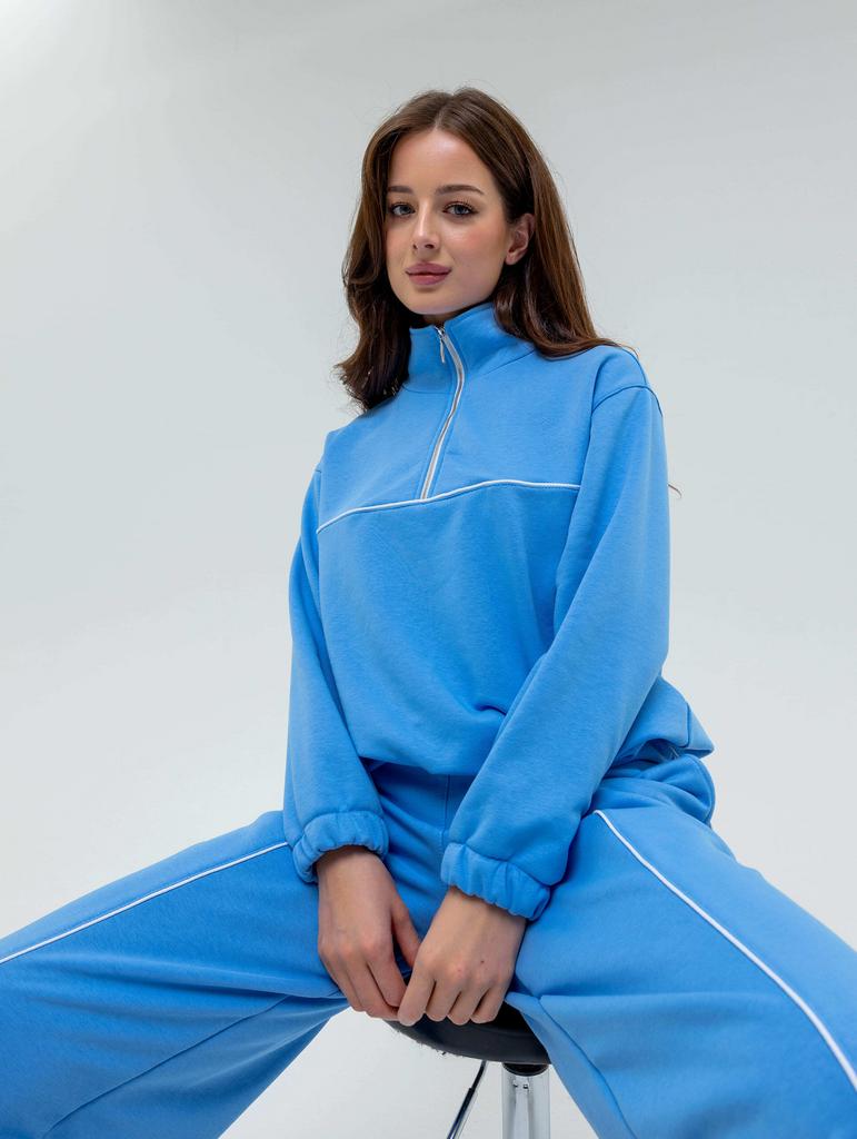 Худи БРАИД/BRAID Голубой