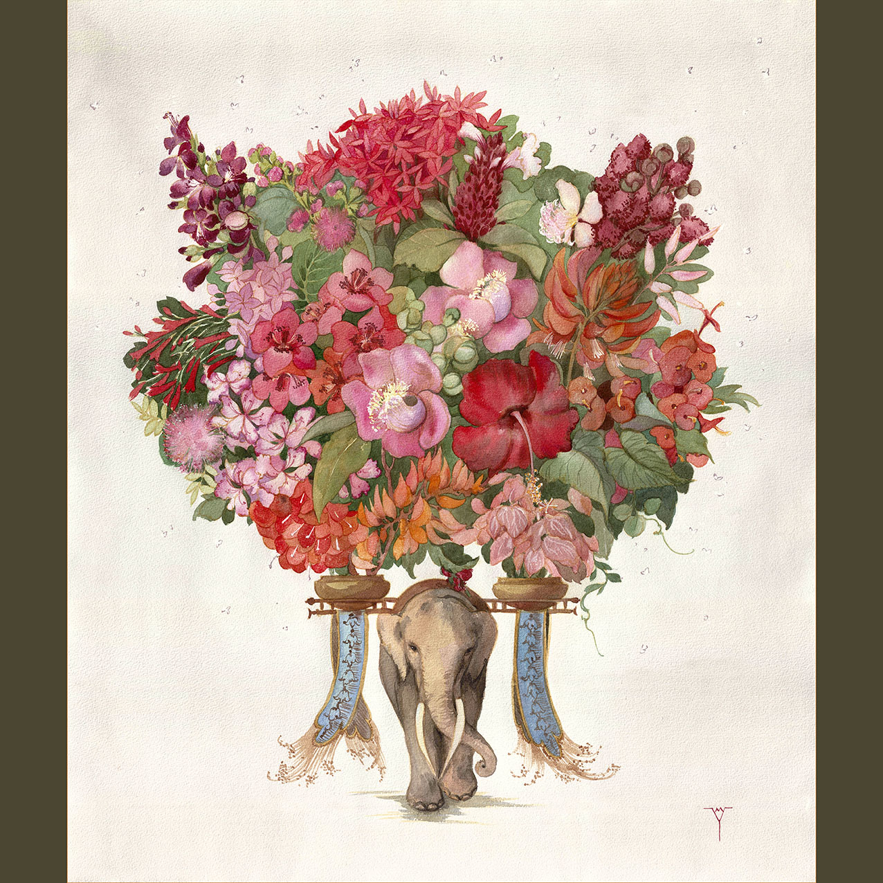 Красный слон