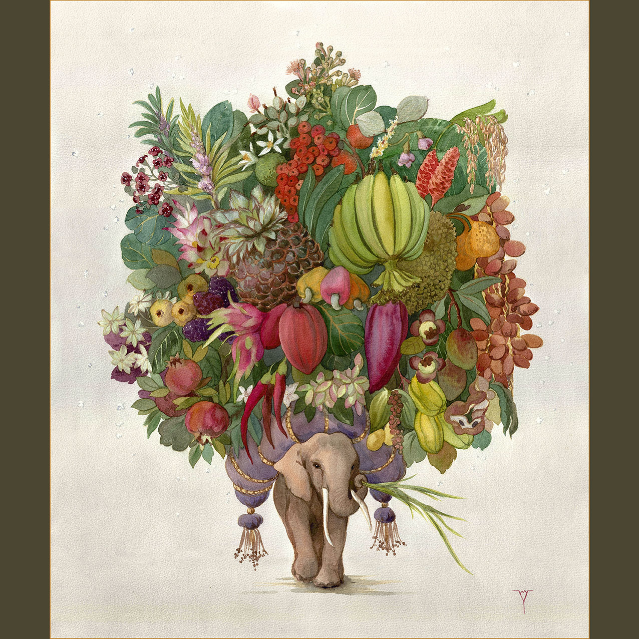 Фруктовый слон