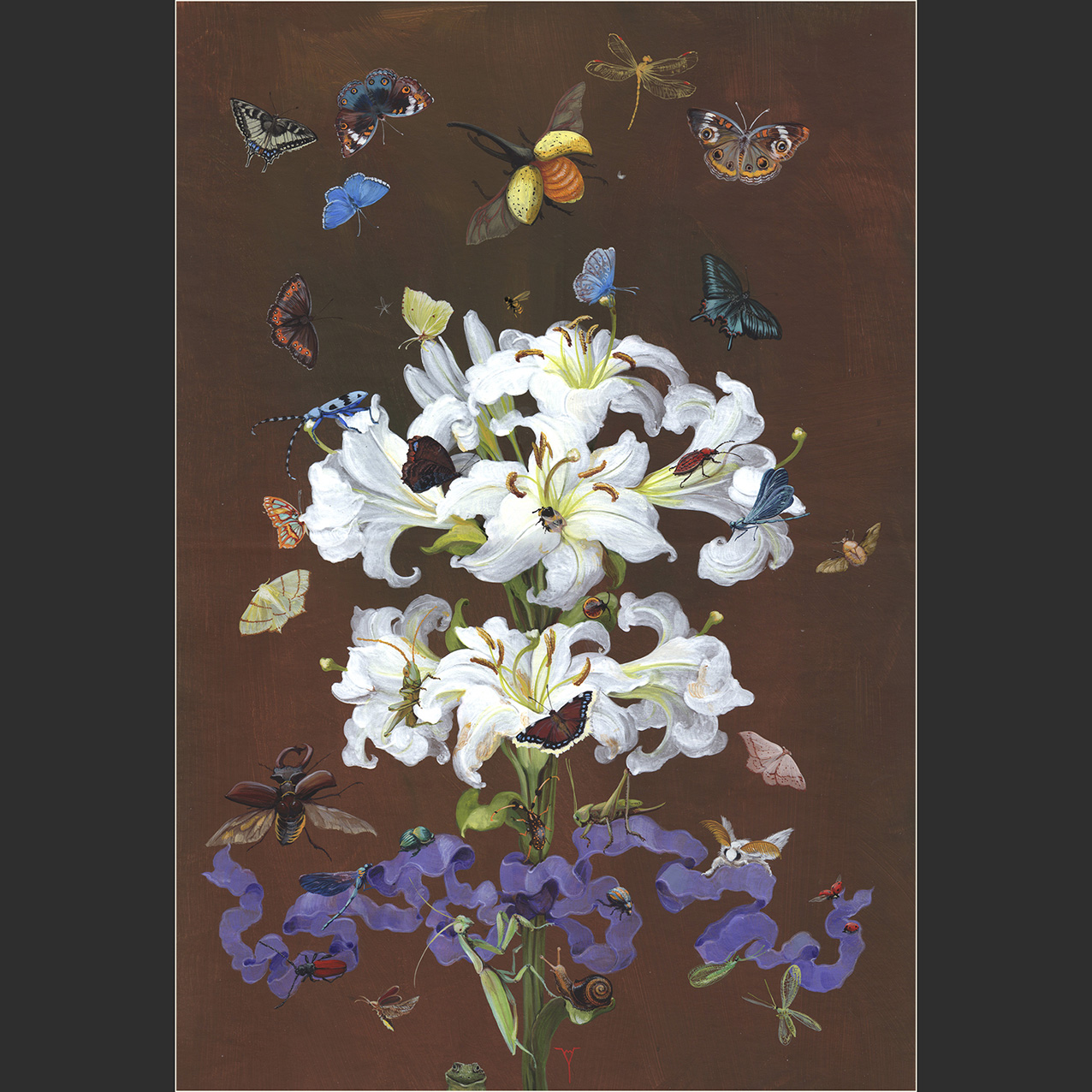 Аромат лилий