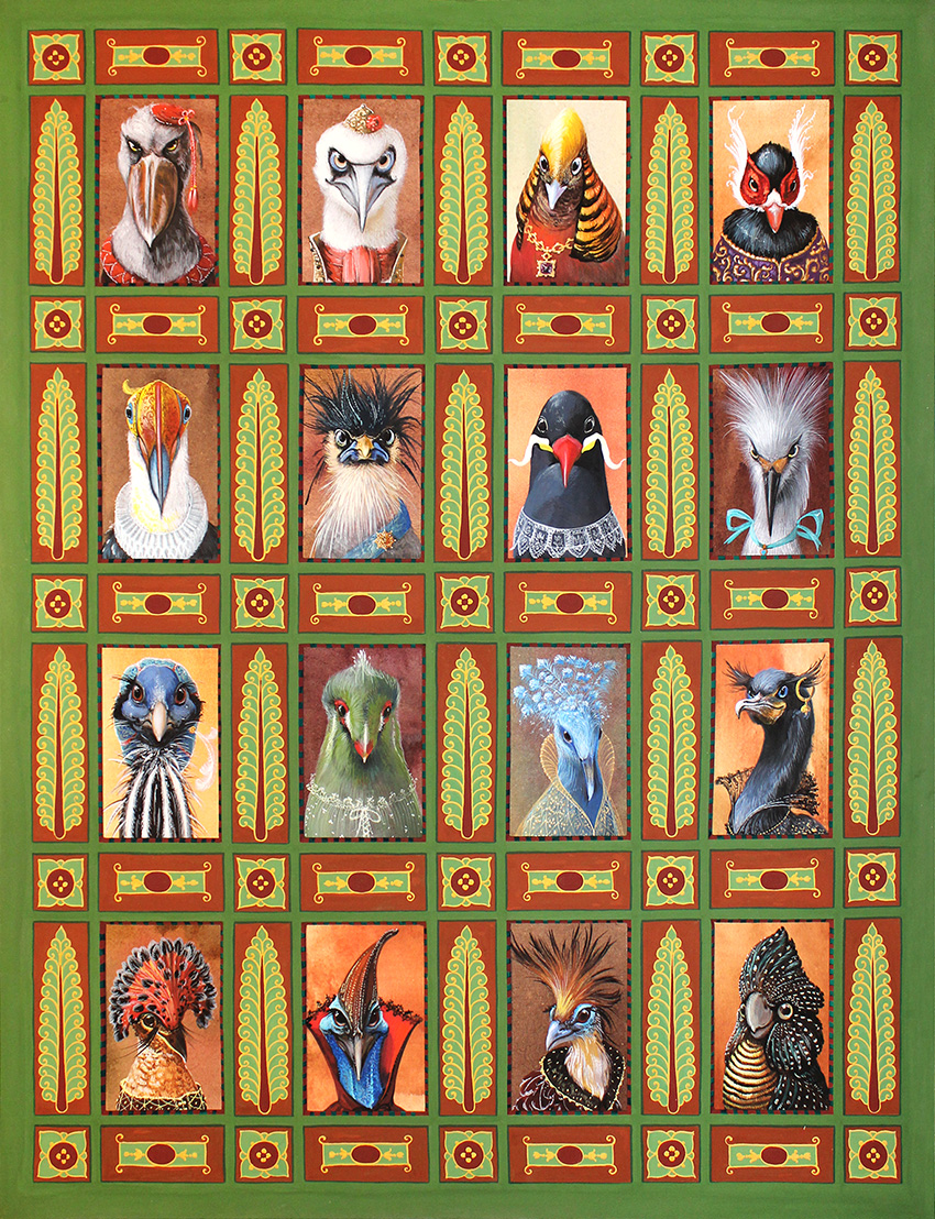 Коллекция птиц