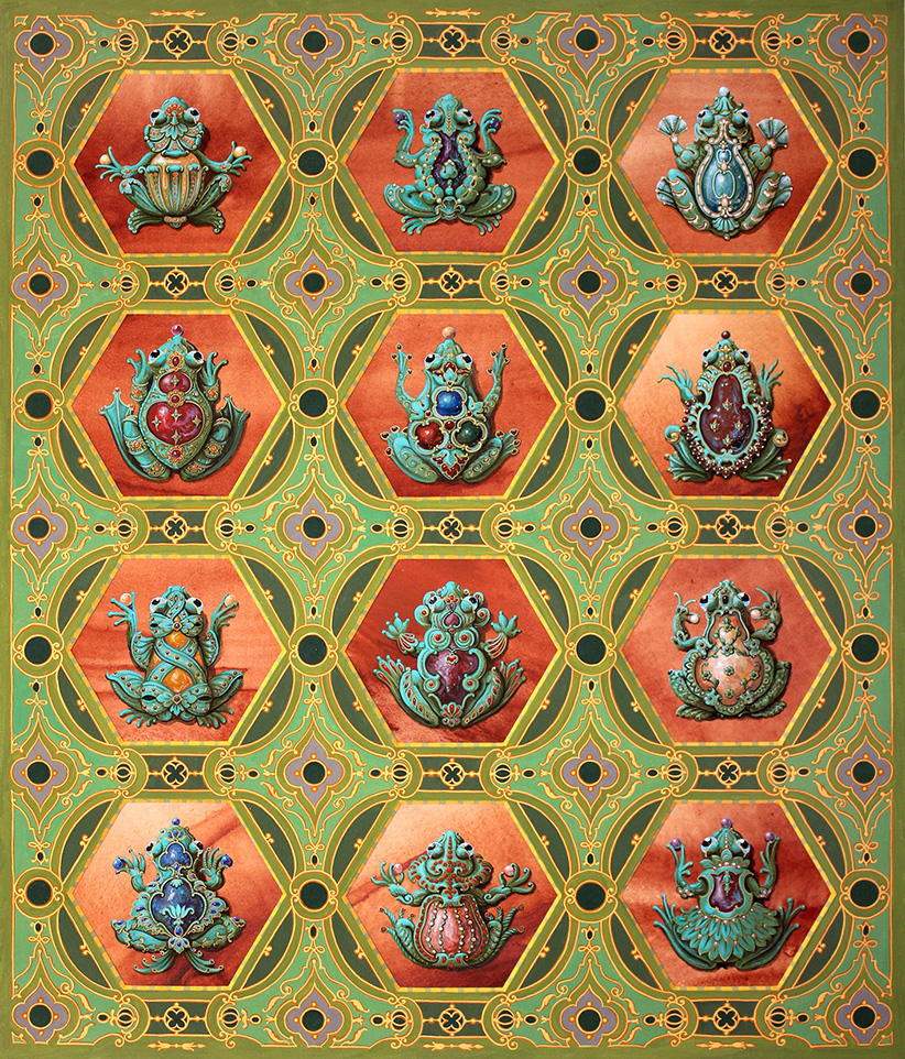 Коллекция лягушек