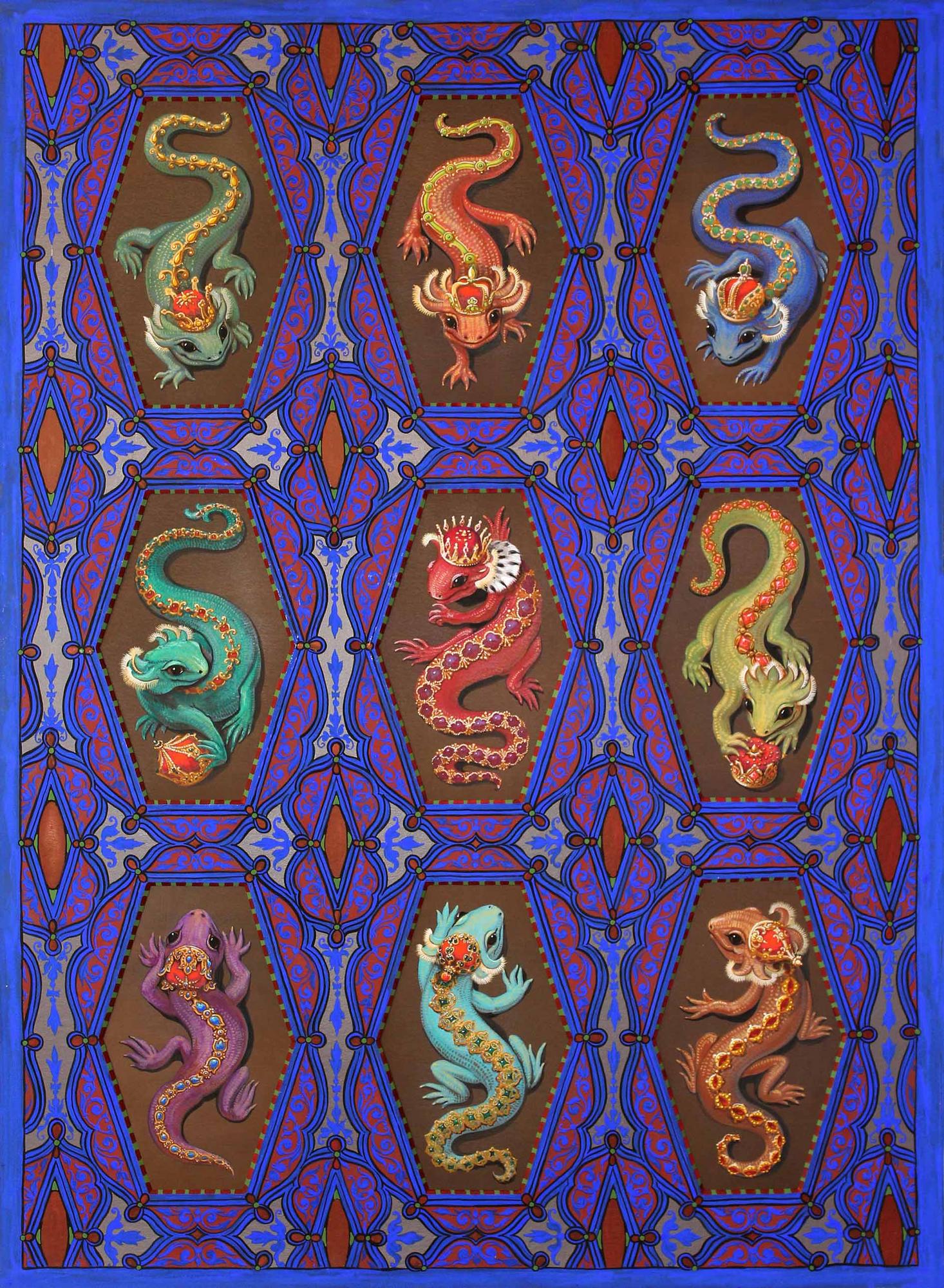 Коллекция саламандр