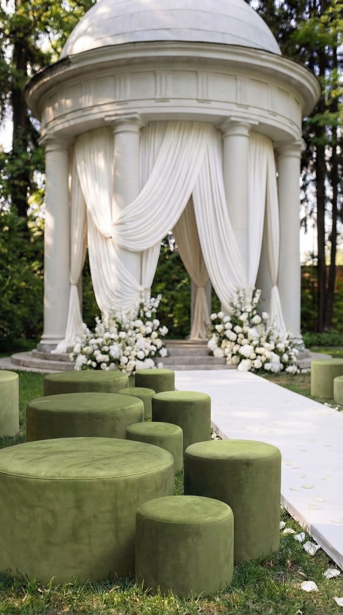 Набор пуфов 3 шт