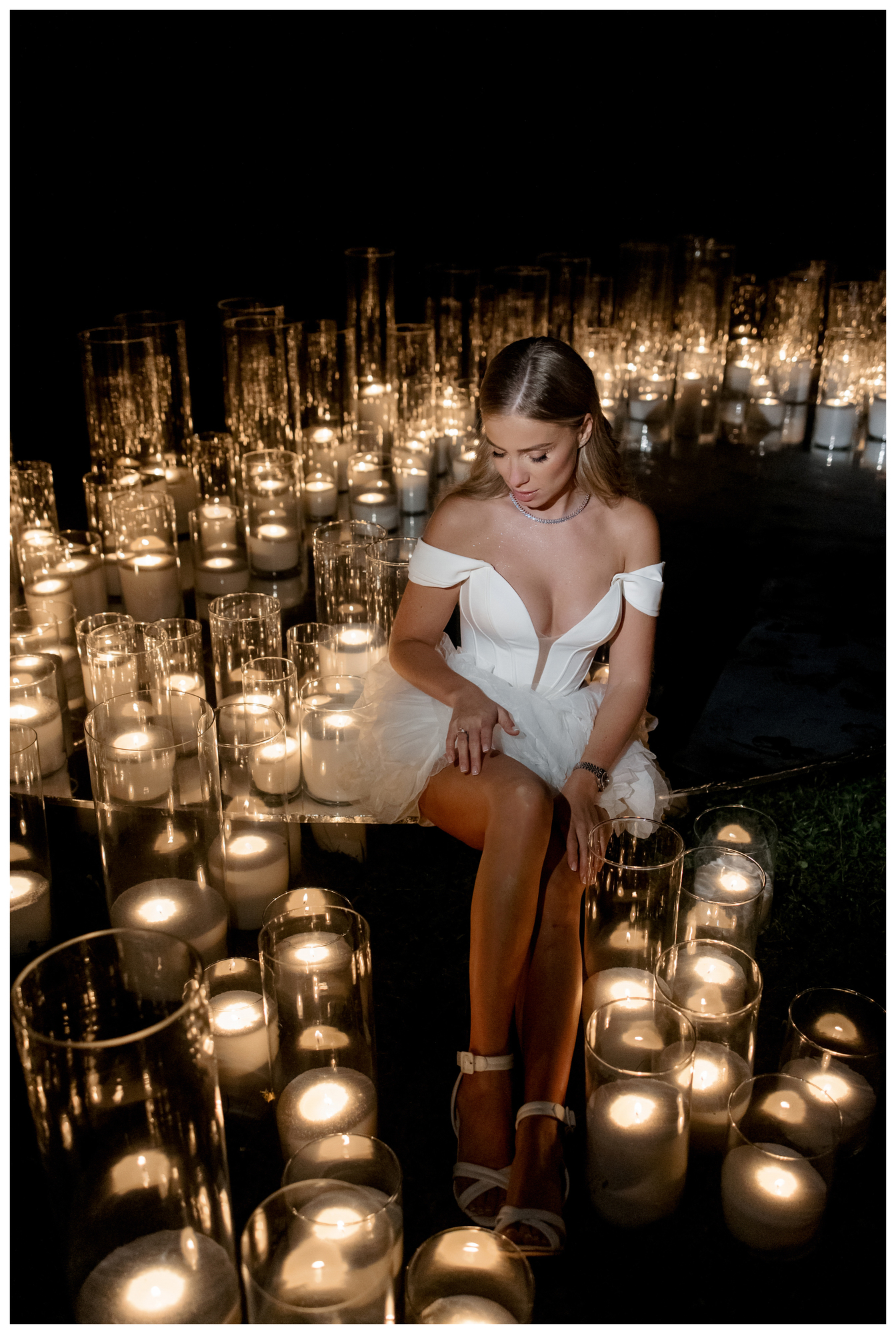 Сет насыпных свечей 100 свечей