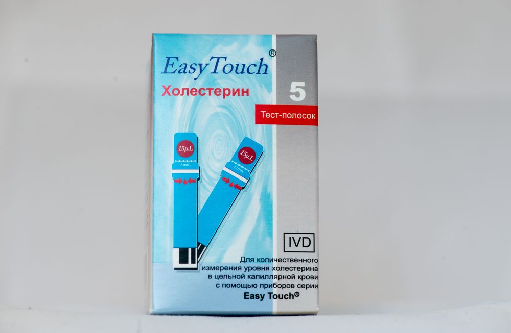Тест-полоски EasyTouch® на холестерин