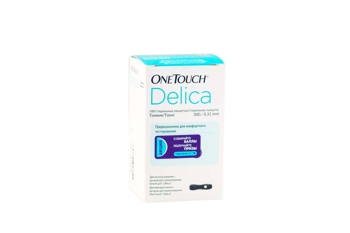 Ланцеты OneTouch Delica (25 шт.)
