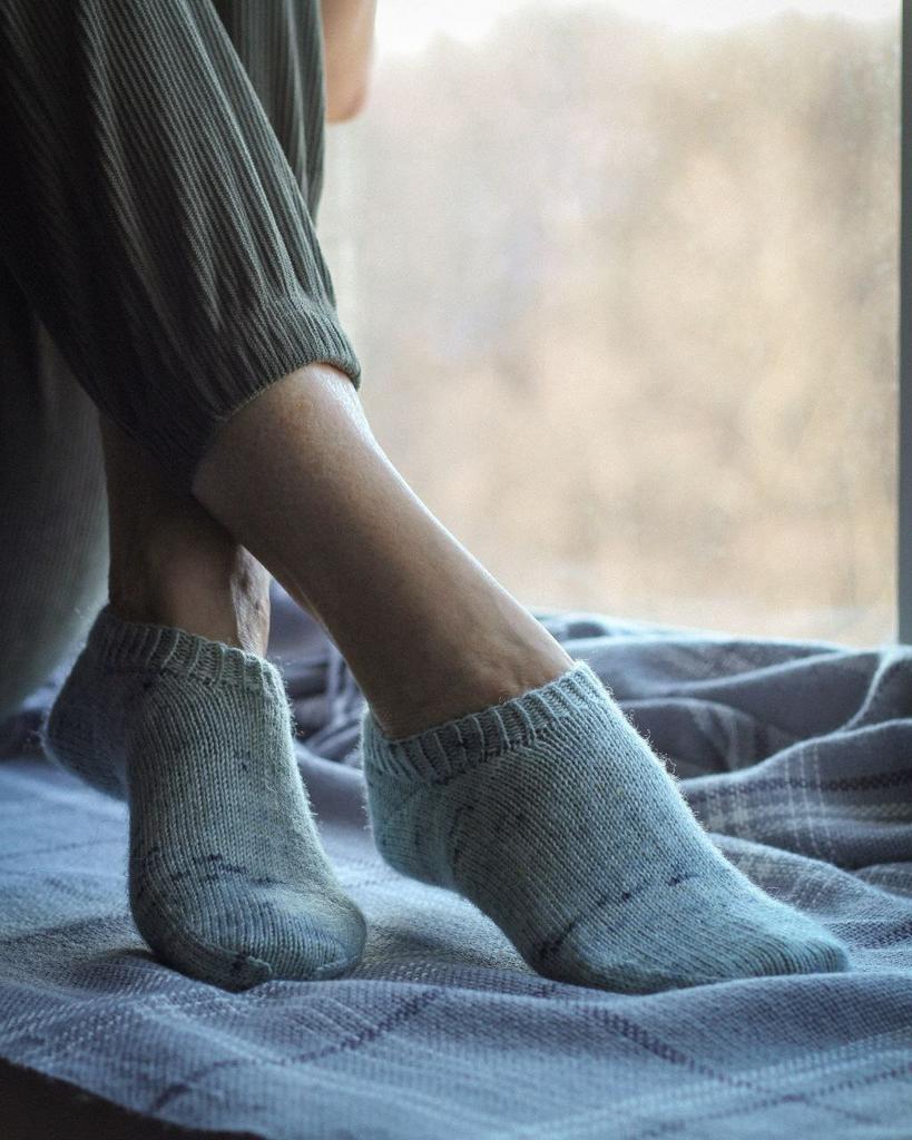 Описание вязания следков от манжеты