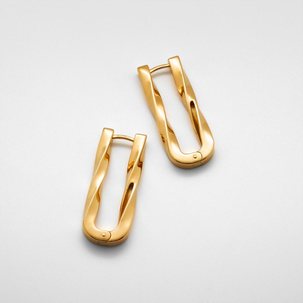 Серьги MARINO nuovo с позолотой