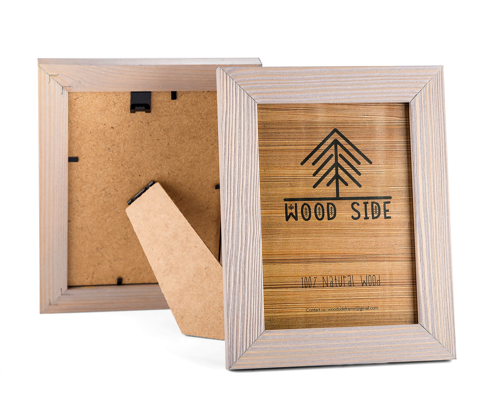 brown grey 5x7", set of 2