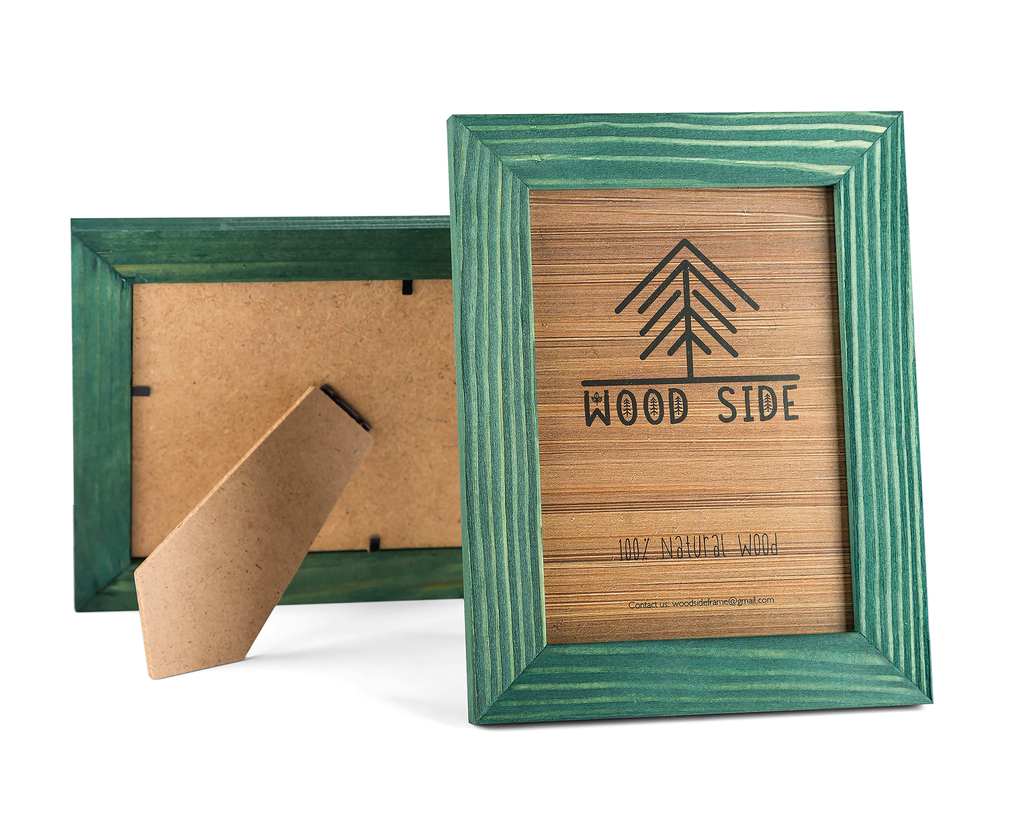 green 5x7", set of 2