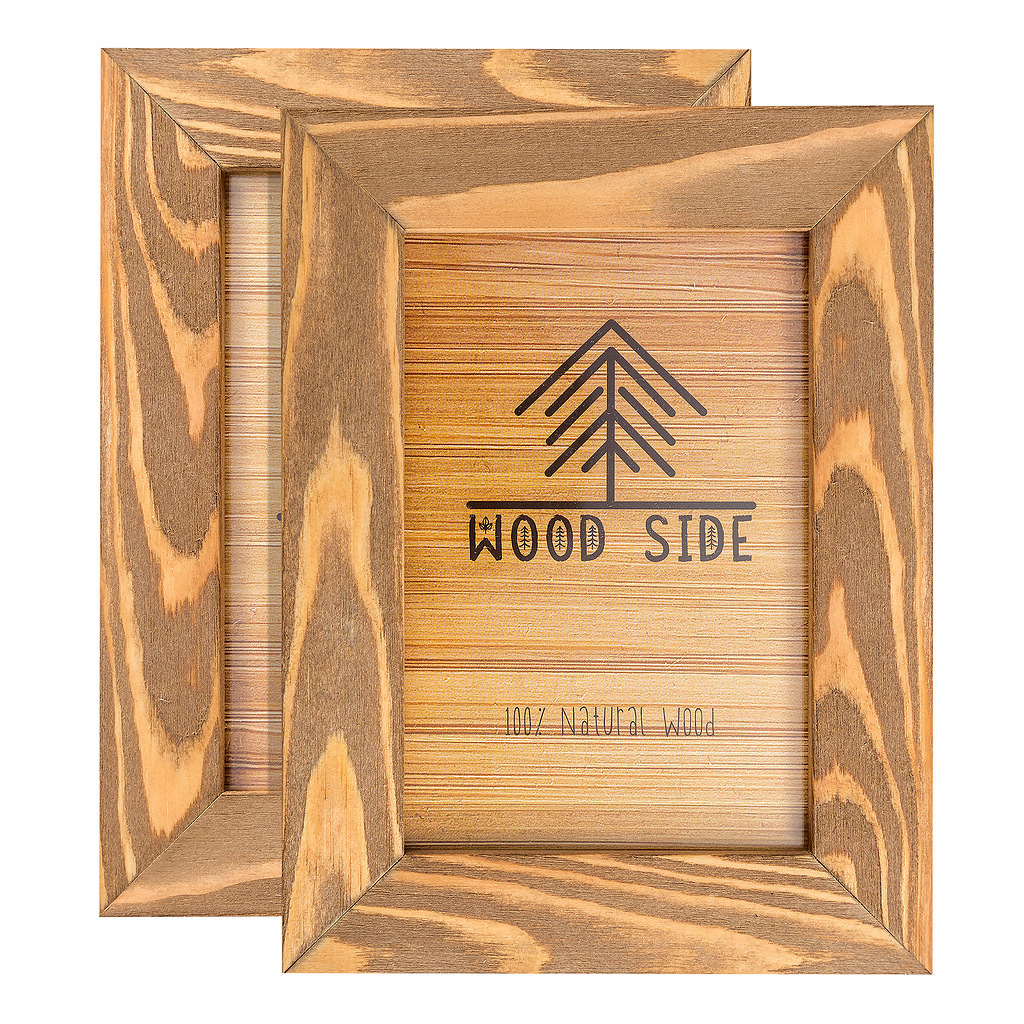 walnut 4x6", set of 2