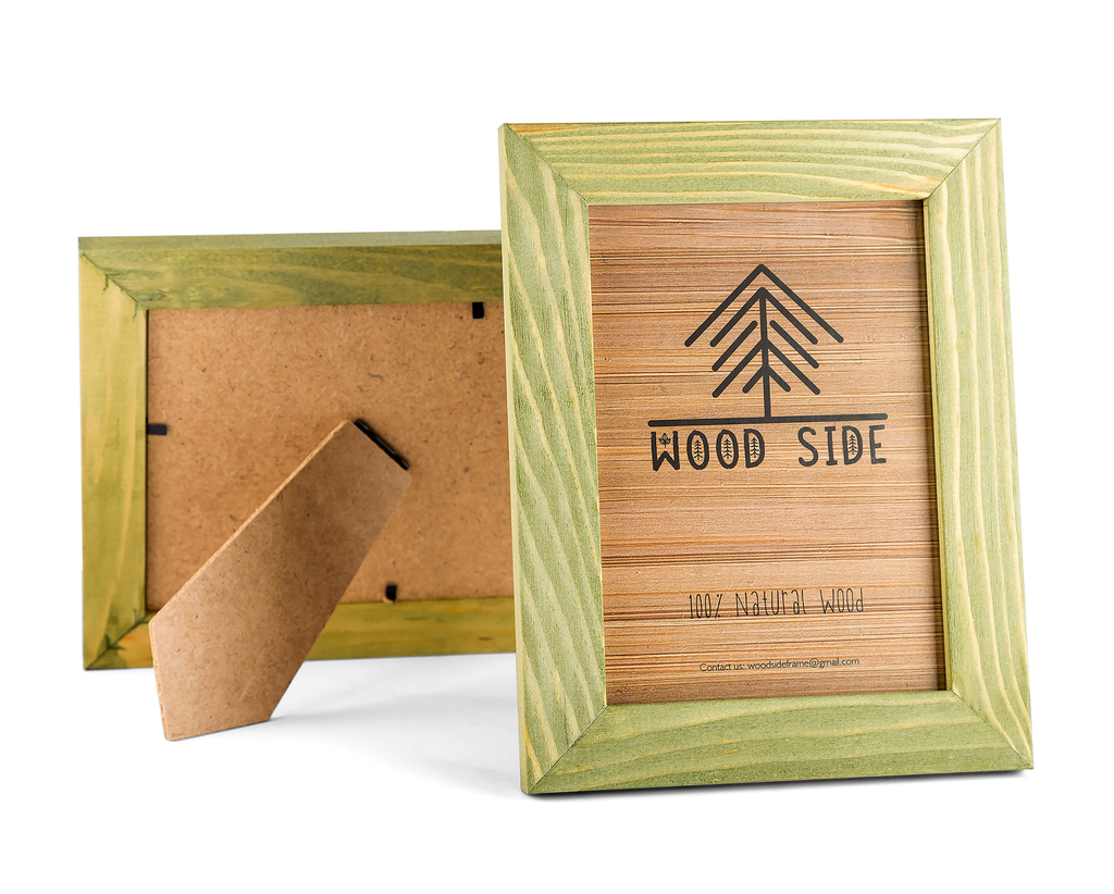 olive green 4x6", set of 2