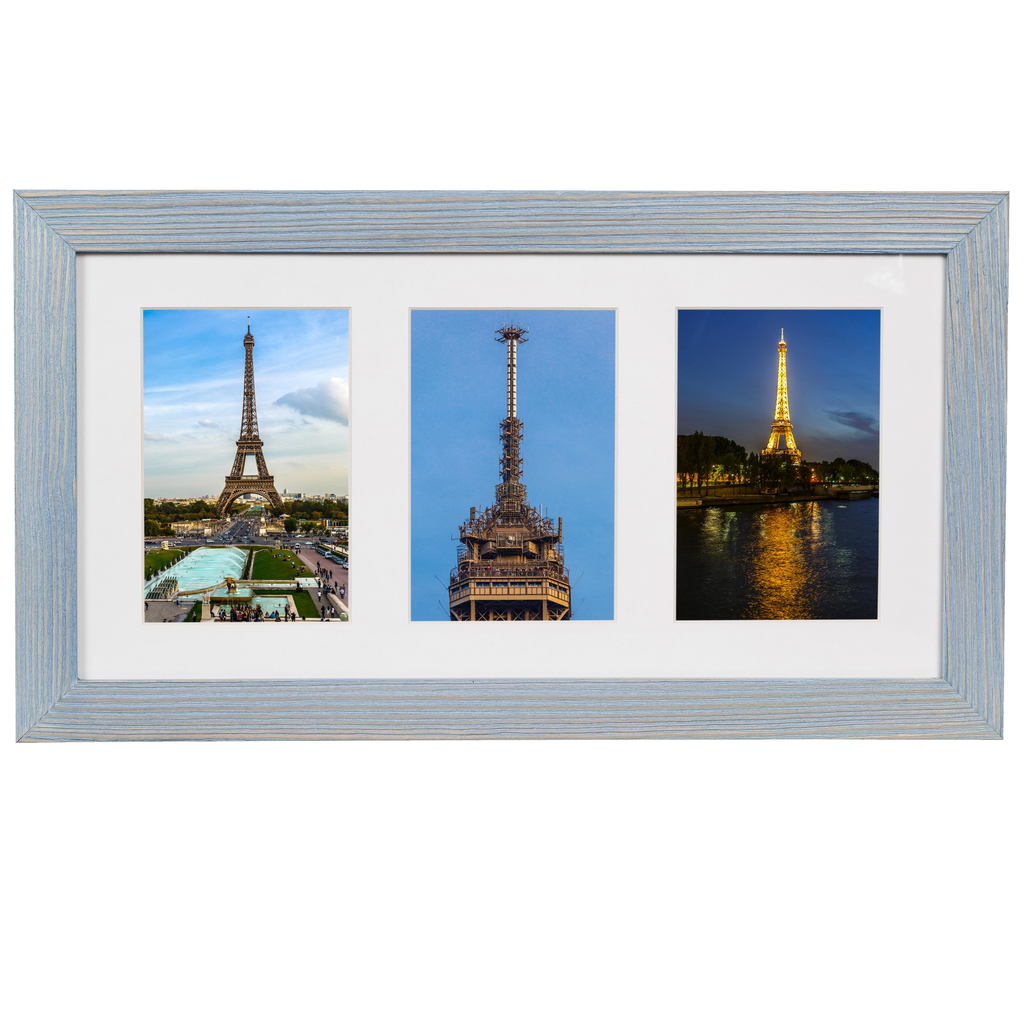 blue three 4x6" slots