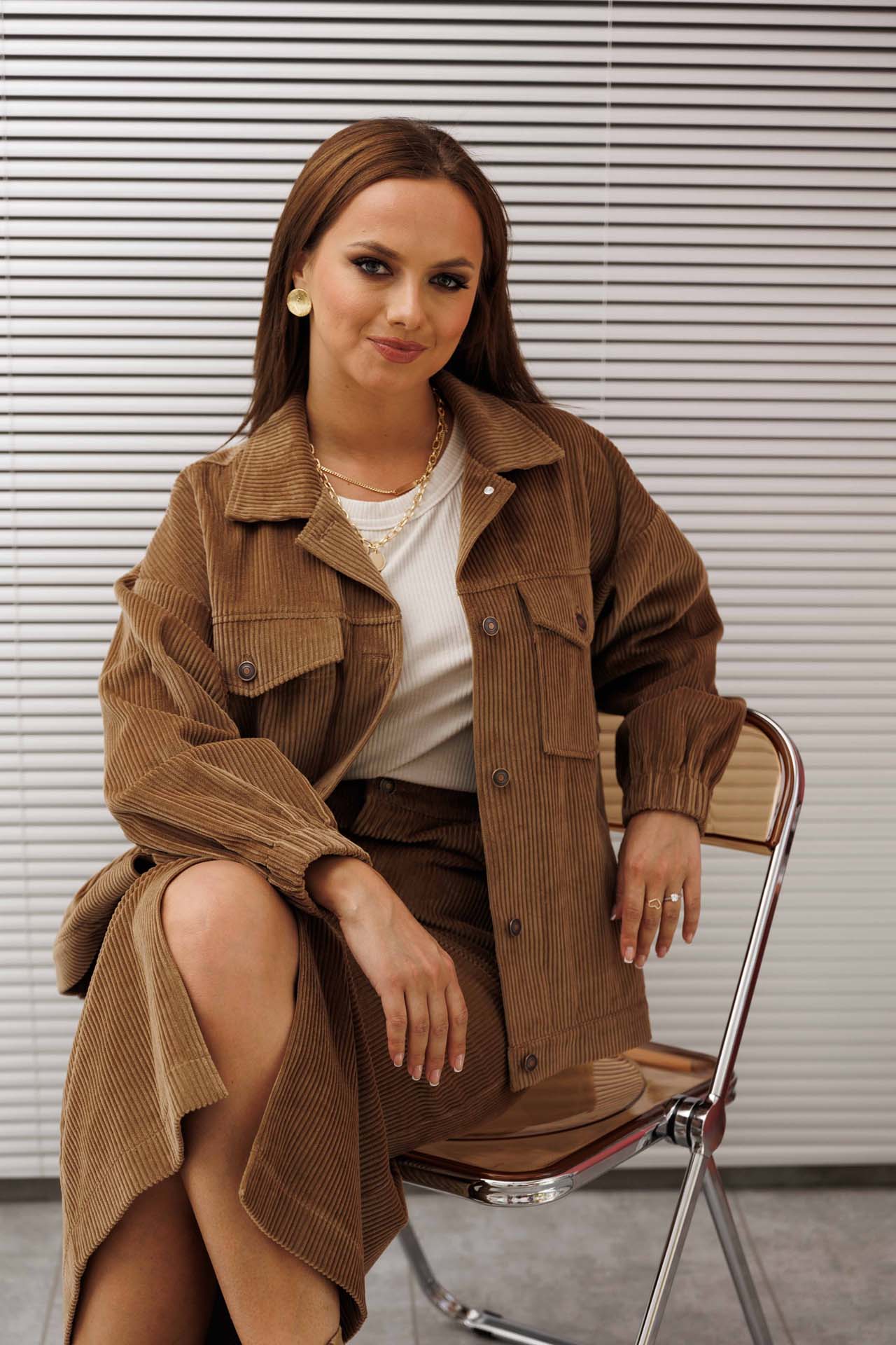 Костюм двойка куртка и юбка, Арт 1245к. Размеры 44-54