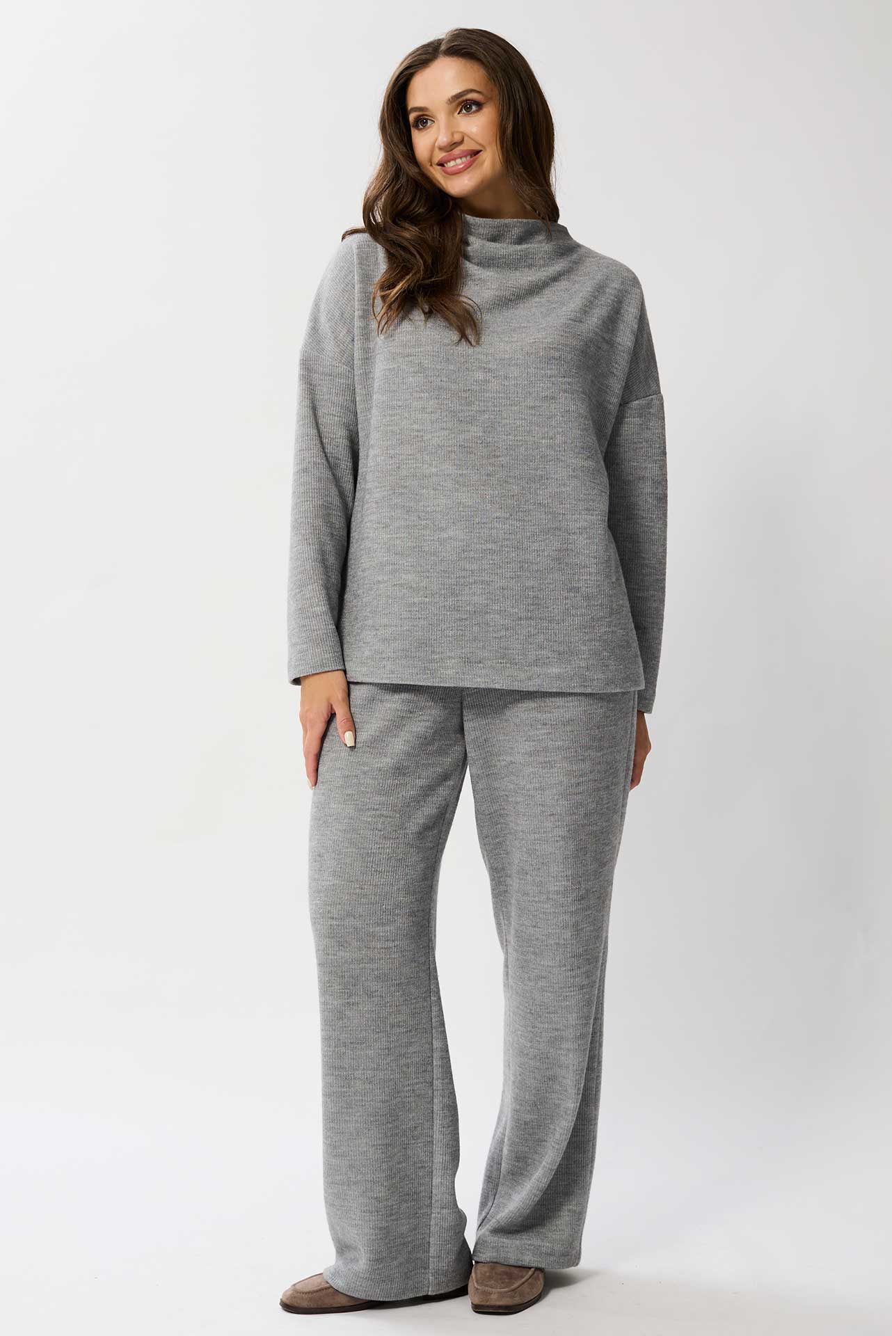 Костюм трикотажный  серый арт. 1129