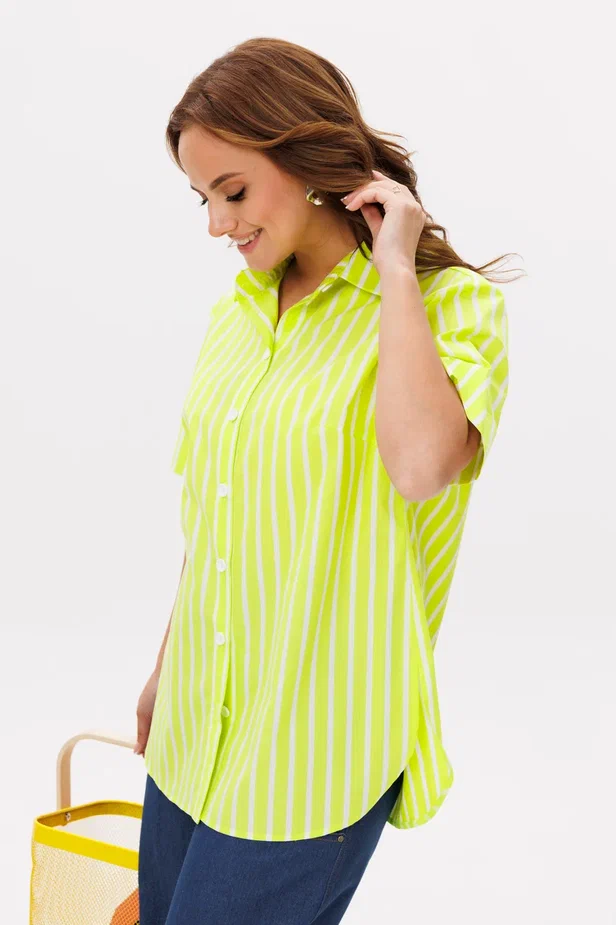 Блуза женская арт.1225бл цвет лимонный