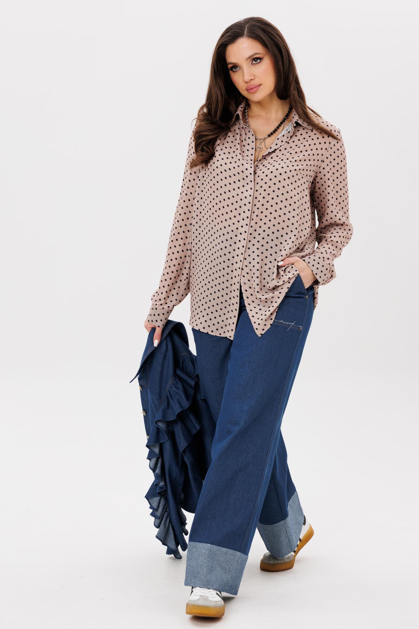 Брюки джинсы арт.1049 синий