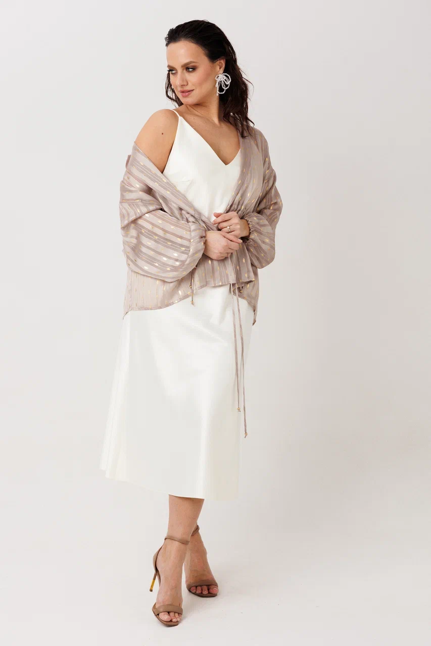 Накидка кимоно арт. 1300 в цвете бронза