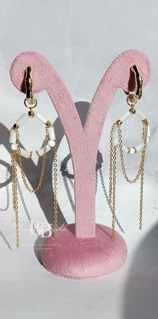 Серьги Конго "Lucky bamboo"