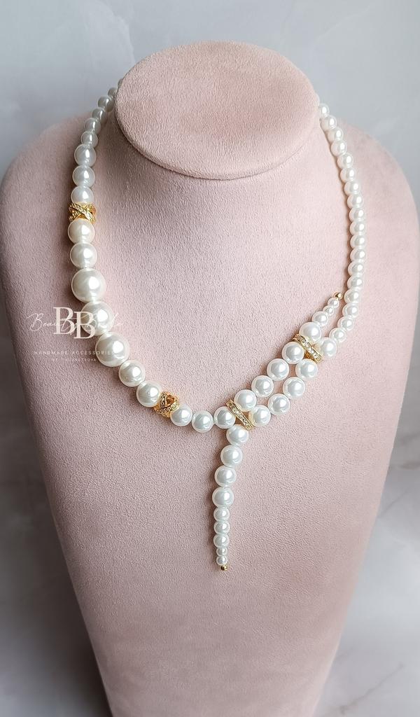 Колье "Жемчужный каскад"