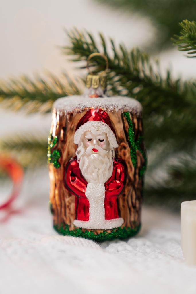 Пенек с Дедом Морозом