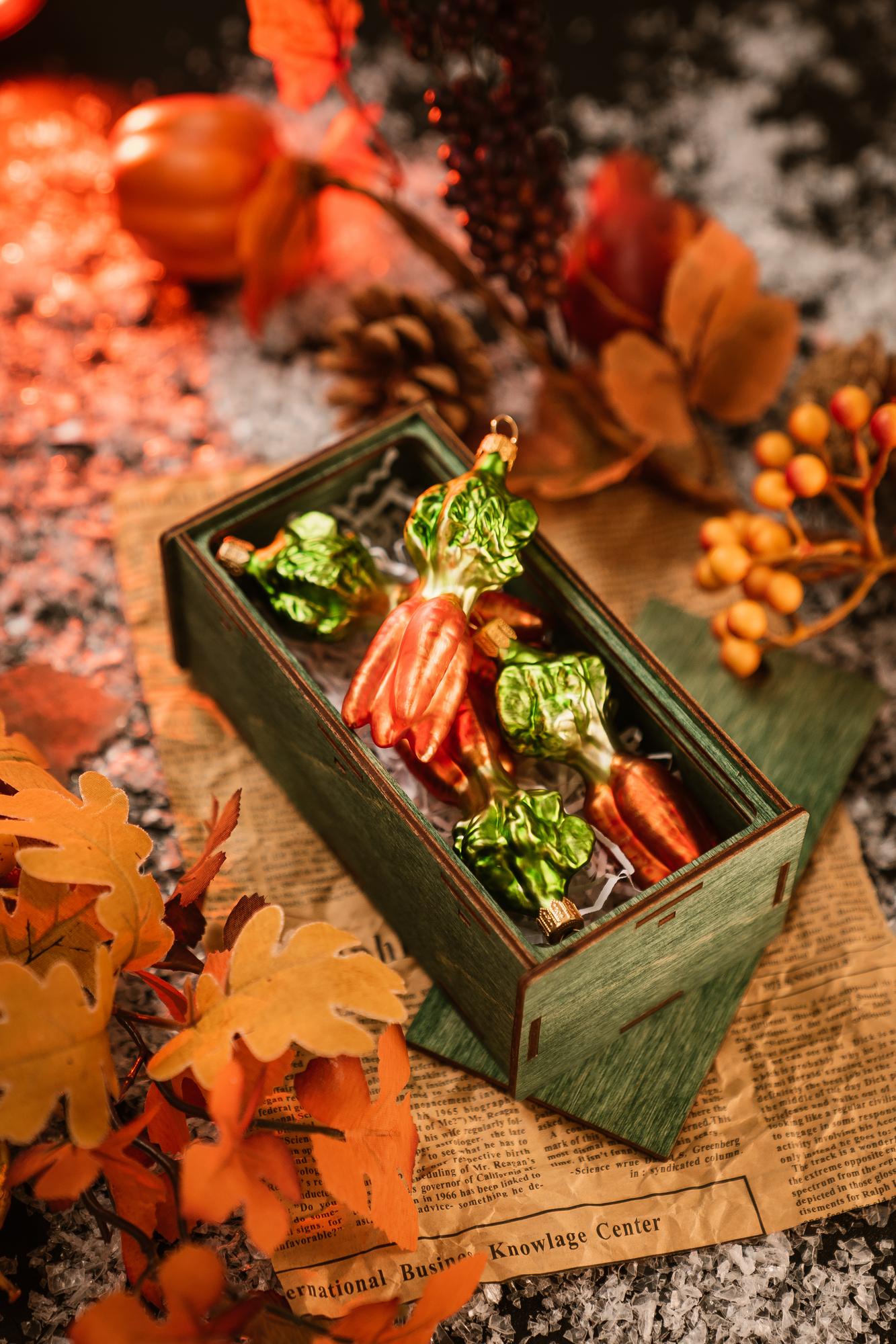 Елочная игрушка "Морковочка"