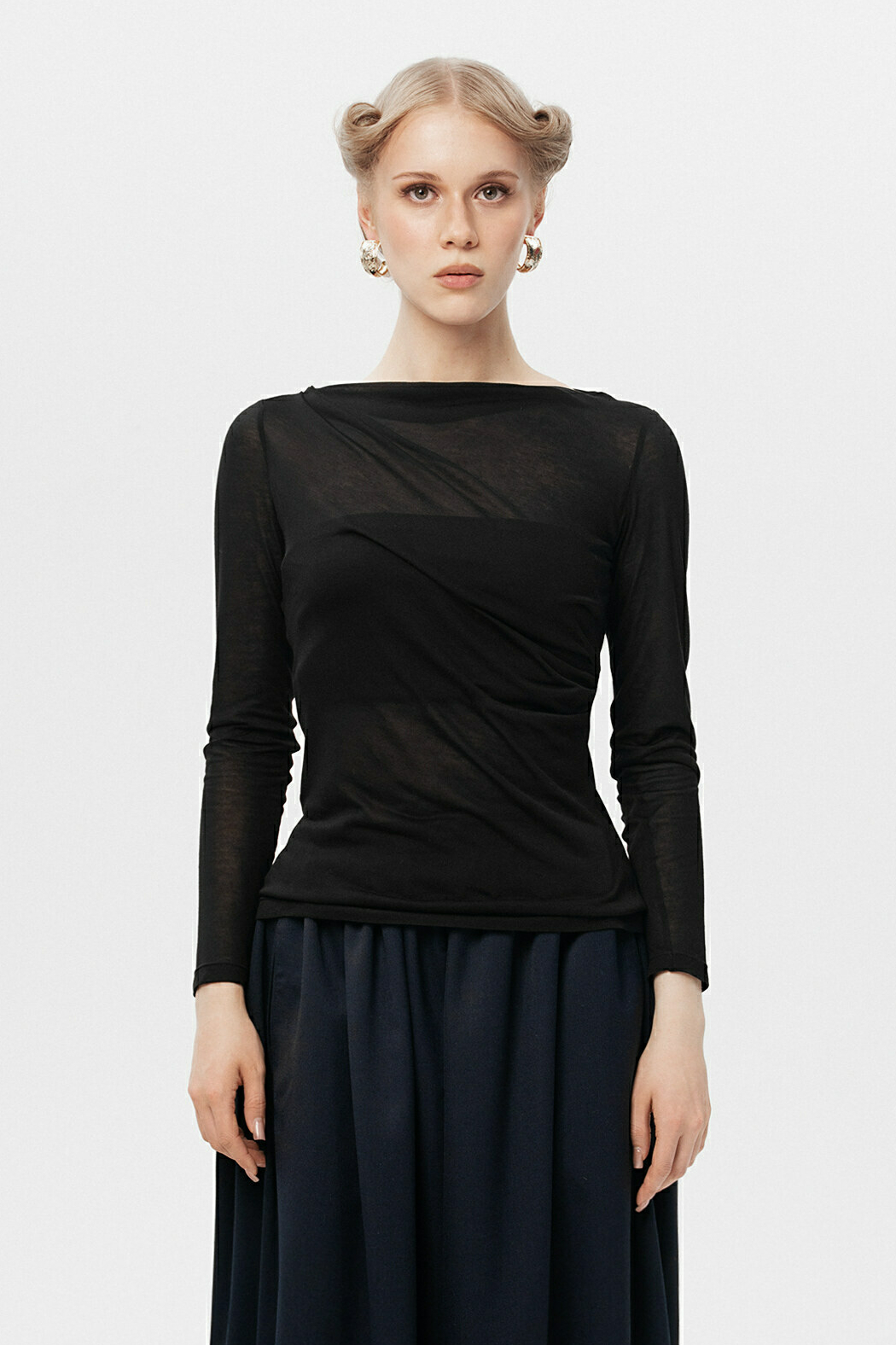 VEIL LONGSLEEVE BLACK