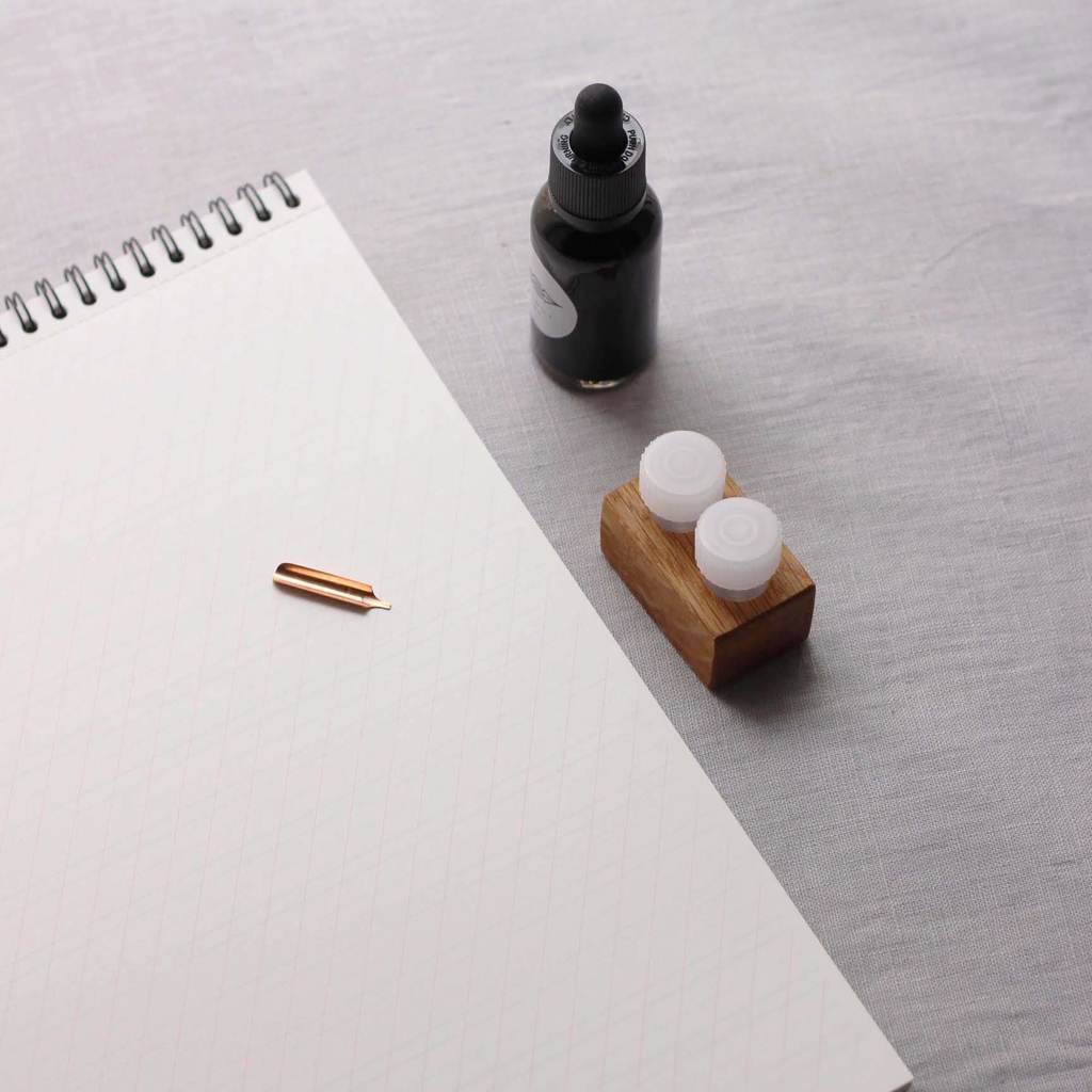 Блокнот для каллиграфии и леттеринга Wellinkwell Copperplate White