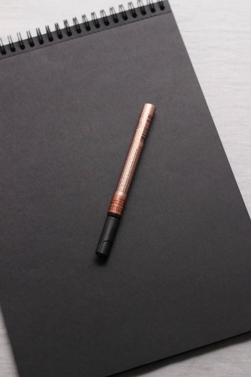 Блокнот для каллиграфии и леттеринга Wellinkwell Blank Black