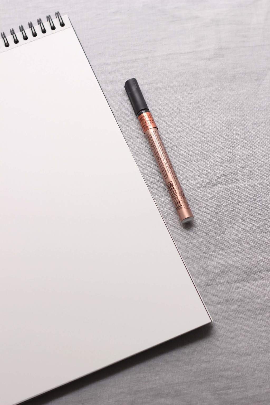 Блокнот для каллиграфии и леттеринга Wellinkwell Blank White