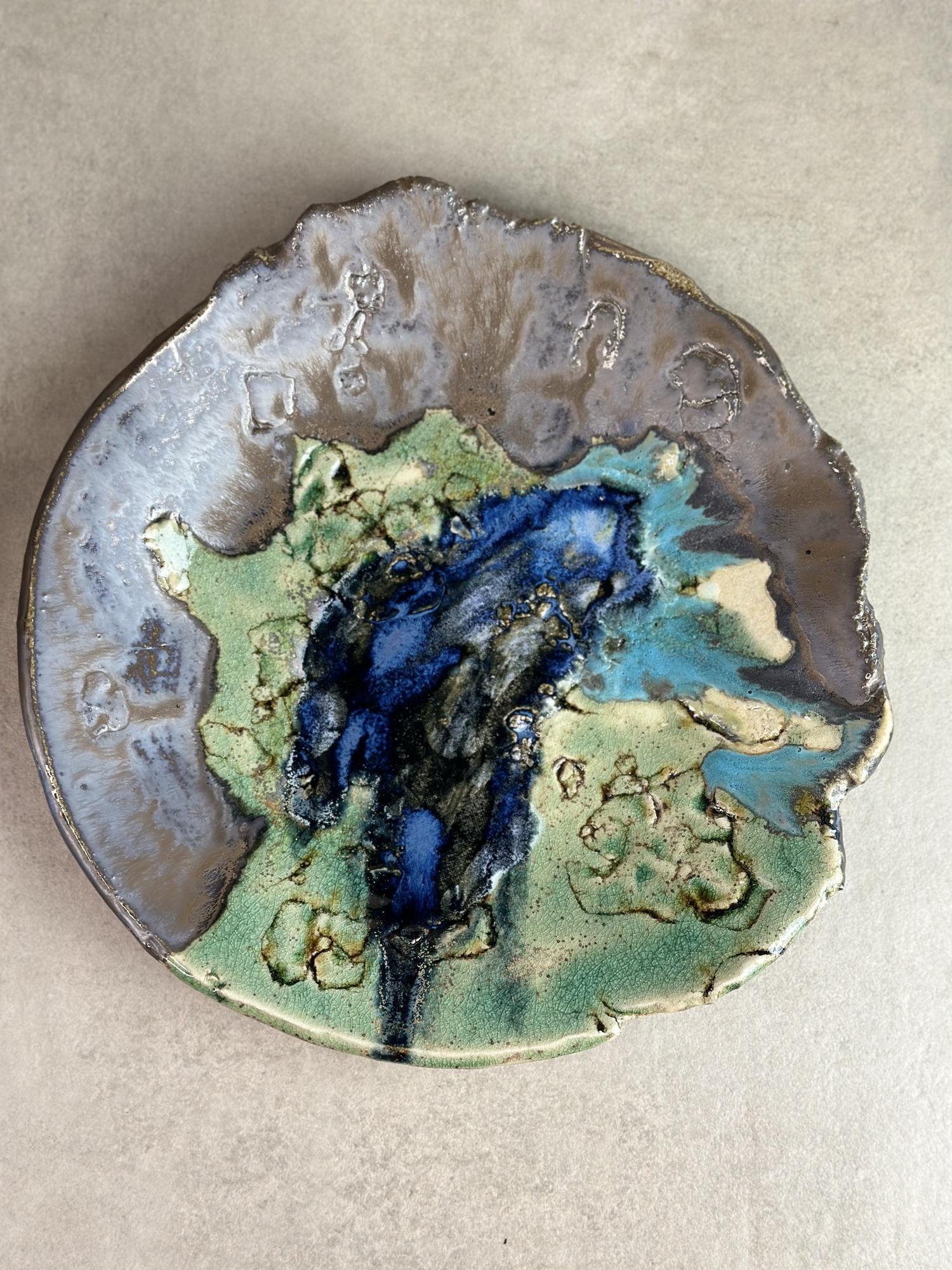 Тарелка Морской камень. 29,5см